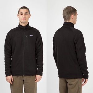 Patagonia Men’s Better Sweater Fleece Jacket Full Zip Black Medium